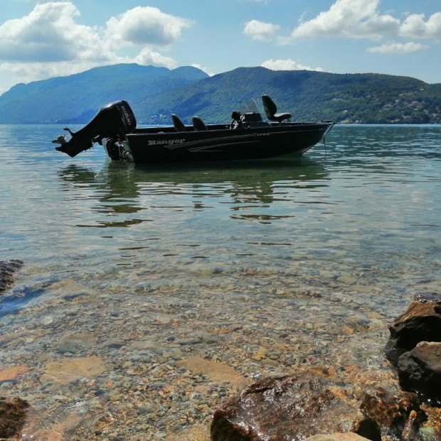 Pêche du carnassier sur le lac du Bourget